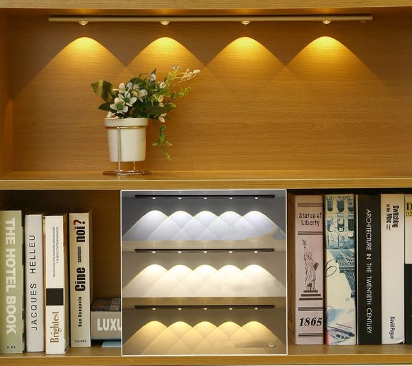 💡Promotion 50% OFF - 💡No Wiring Needed! Stick-On Motion Light for Dark Cabinets & Stairs