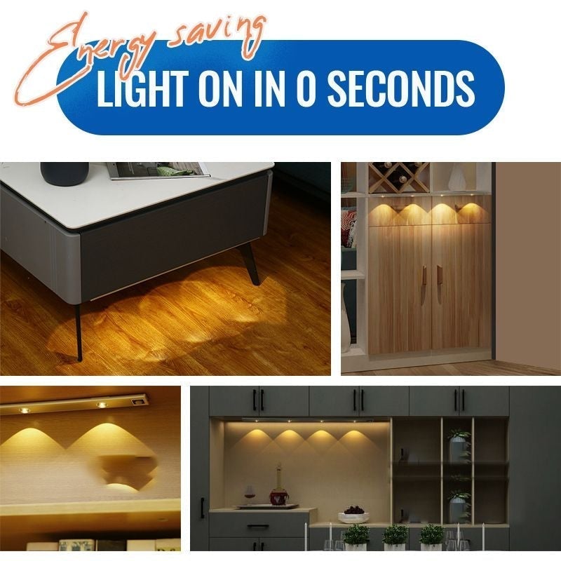 💡Promotion 50% OFF - 💡No Wiring Needed! Stick-On Motion Light for Dark Cabinets & Stairs