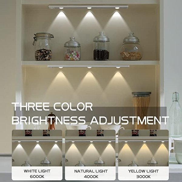 💡Promotion 50% OFF - 💡No Wiring Needed! Stick-On Motion Light for Dark Cabinets & Stairs