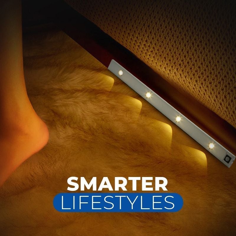 💡Promotion 50% OFF - 💡No Wiring Needed! Stick-On Motion Light for Dark Cabinets & Stairs