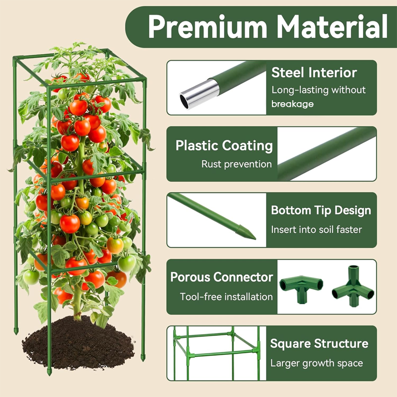 ✨ Adjustable Modular Plant Support Frame—Provides Sturdy Support for Thriving Climbing Plants! ✨