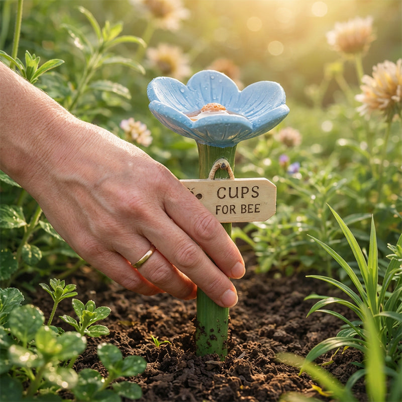 ⏳Limited-time 50% off🐝Flower-Shaped Bee Watering Station💧