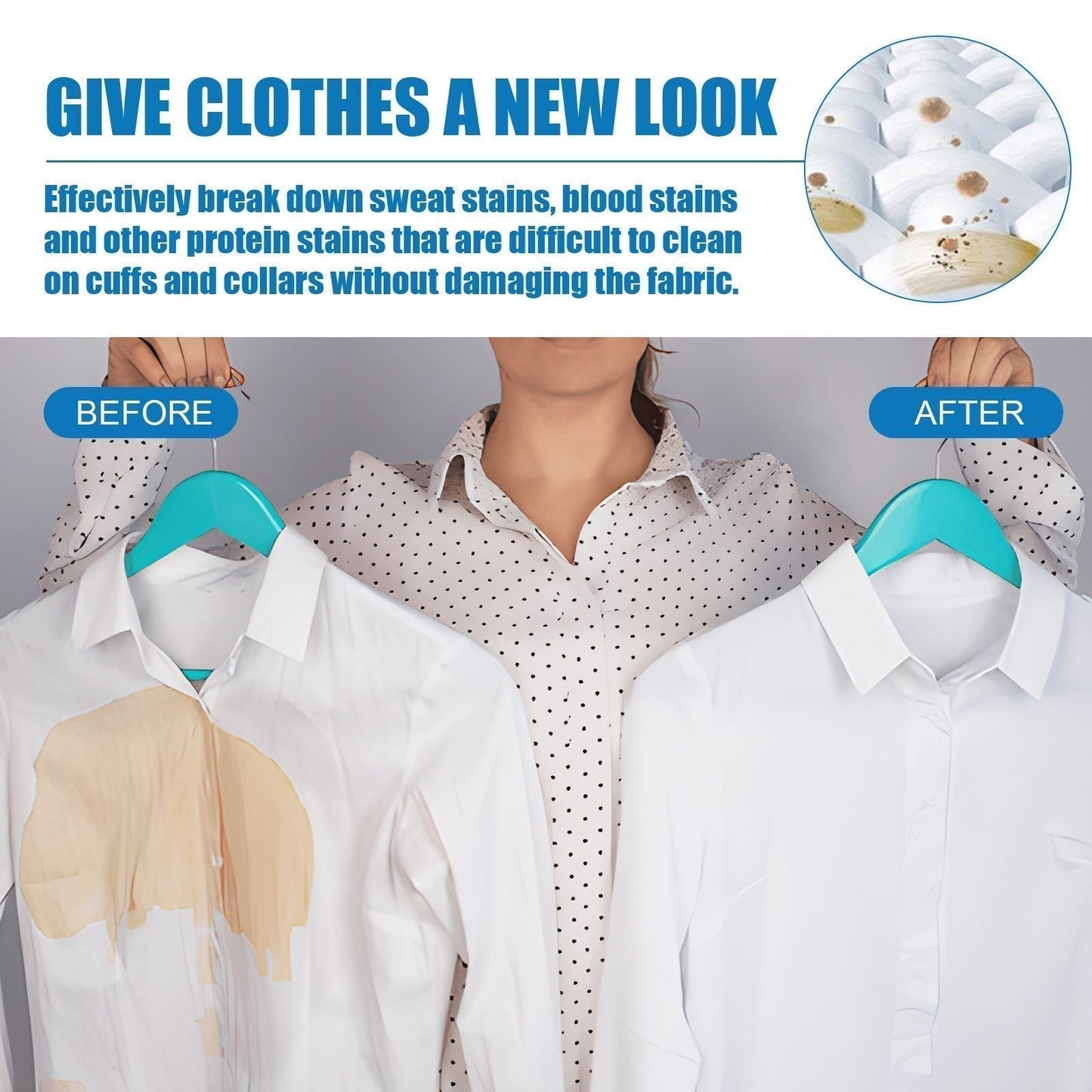 🏆 Last Day Special Price £9.99 ! 💐🔥Buy 2 Get 1 Free🔥Powerful Laundry Stain Remover Spray