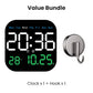 ⏰Modern Design | Multifunctional Digital Alarm Clock | Clear Display & Practical