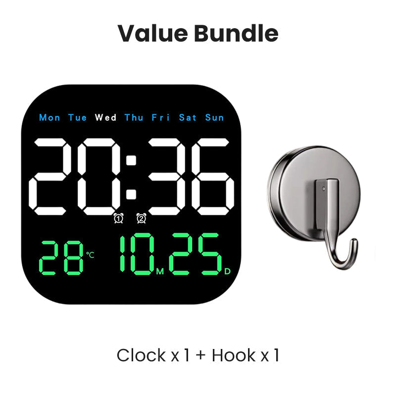 ⏰Modern Design | Multifunctional Digital Alarm Clock | Clear Display & Practical