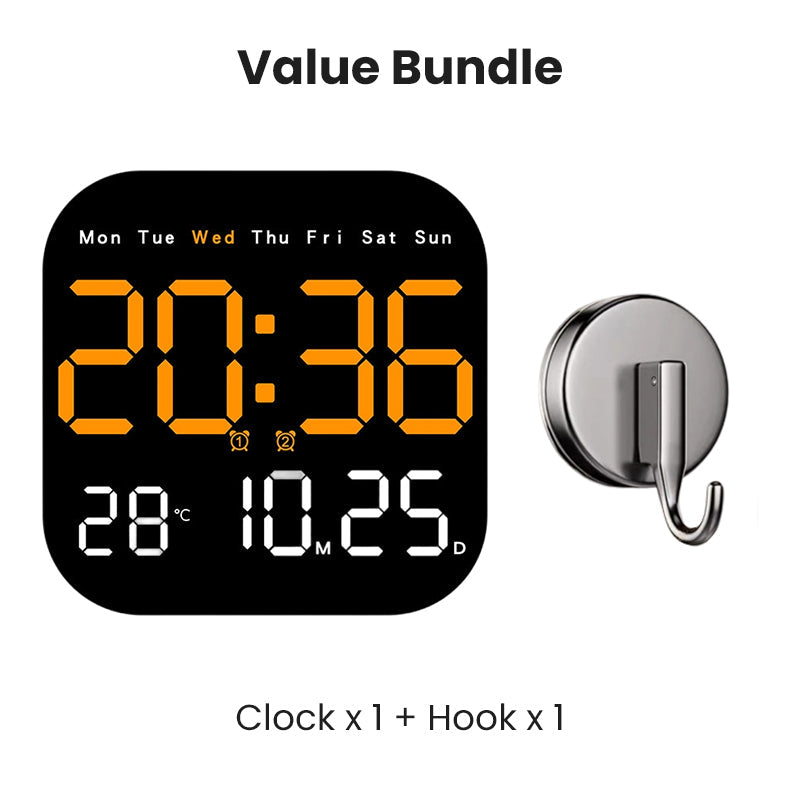 ⏰Modern Design | Multifunctional Digital Alarm Clock | Clear Display & Practical