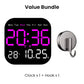 ⏰Modern Design | Multifunctional Digital Alarm Clock | Clear Display & Practical