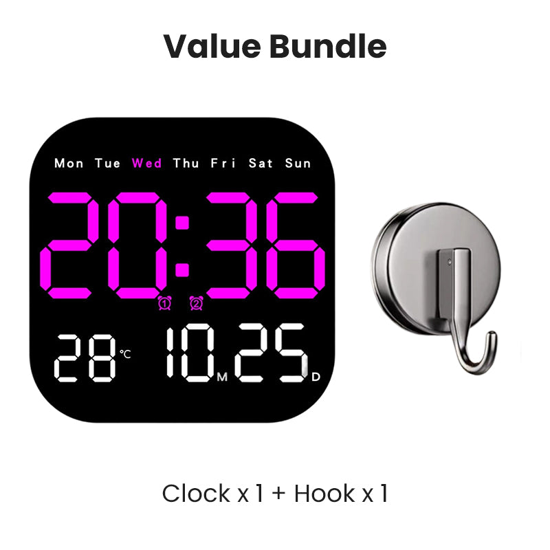 ⏰Modern Design | Multifunctional Digital Alarm Clock | Clear Display & Practical