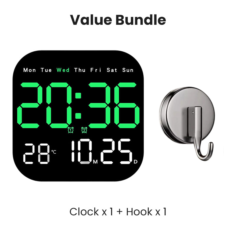 ⏰Modern Design | Multifunctional Digital Alarm Clock | Clear Display & Practical