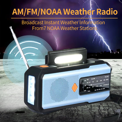 🥳2026 HOT SALE🥳 50% OFF!🔥Solar Hand-Crank Emergency Weather Radio✨