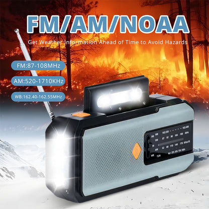 2027 New Arrivals: 50% Off for Limited Time!!!!🔥🔥Solar Hand-Crank Emergency Weather Radio💥💥Prepare for war!!!✈️Buy 2 Free Shipping