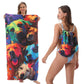 🥳2026 HOT SALE🥳LIMITED TIME 50% OFF!🏖️2-in-1 Printed Beach Towel Backpack