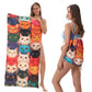 🥳2026 HOT SALE🥳LIMITED TIME 50% OFF!🏖️2-in-1 Printed Beach Towel Backpack