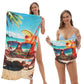 🥳2026 HOT SALE🥳LIMITED TIME 50% OFF!🏖️2-in-1 Printed Beach Towel Backpack