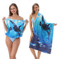 🥳2026 HOT SALE🥳LIMITED TIME 50% OFF!🏖️2-in-1 Printed Beach Towel Backpack