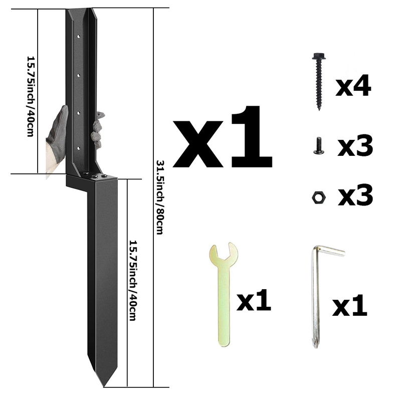🥳HOT SALE 2026🥳Heavy-Duty Fence Post Repair Kit