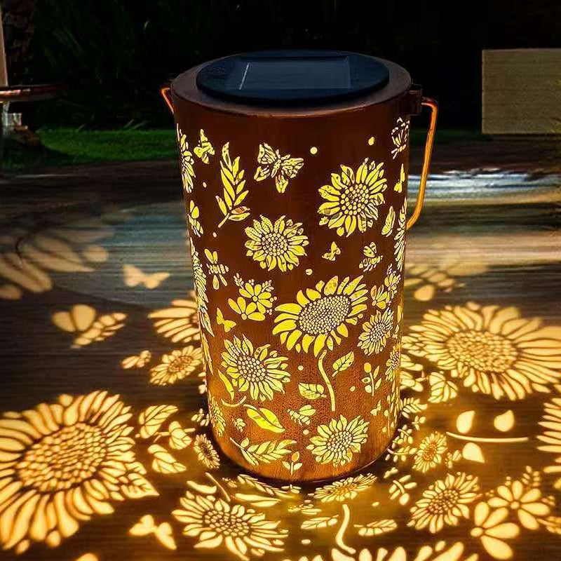 🔥HOT SALE 50% OFF-🌞Hanging Solar Shadow Lantern with Hollow Design