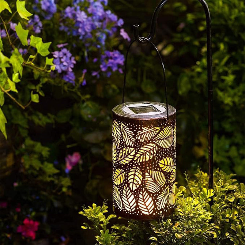 🔥HOT SALE 50% OFF-🌞Hanging Solar Shadow Lantern with Hollow Design