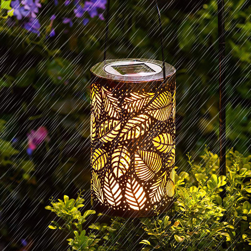 🔥HOT SALE 50% OFF-🌞Hanging Solar Shadow Lantern with Hollow Design