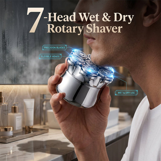 🥳2026 HOT SALE🥳Waterproof Wet & Dry Rotary Shaver