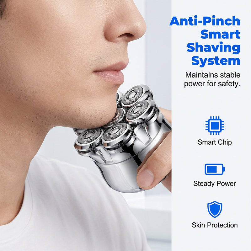 🥳2026 HOT SALE🥳Waterproof Wet & Dry Rotary Shaver
