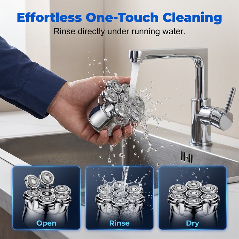 🥳2026 HOT SALE🥳Waterproof Wet & Dry Rotary Shaver