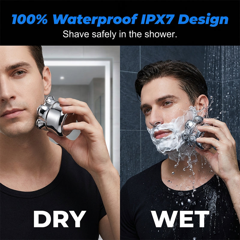 🥳2026 HOT SALE🥳Waterproof Wet & Dry Rotary Shaver