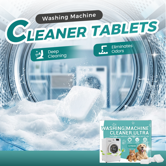 🥳2026 HOT SALE🥳💞50K+ SOLD!💥🚗✨ 50% OFF! Washing Machine Cleaner Tablets