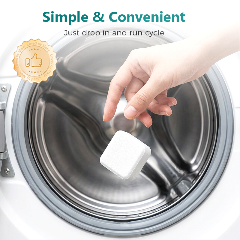 🥳2026 HOT SALE🥳💞50K+ SOLD!💥🚗✨ 50% OFF! Washing Machine Cleaner Tablets