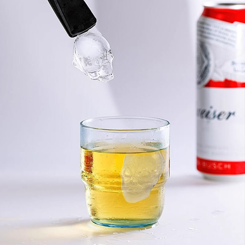 🎁2026 New Arrivals 50% OFF💥 DIY Silicone Skull Ice Cube Tray – Giant slow-melt skull for whiskey, cocktails & more.✨