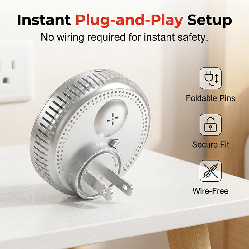 🔥New Hot Selling❤️‍🔥Plug-In Carbon Monoxide Detectors