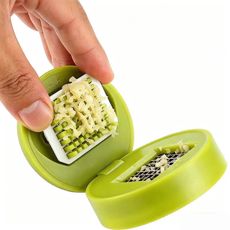 📢📢50% OFF !!!⏰Mini Garlic Chopper and Press with Container