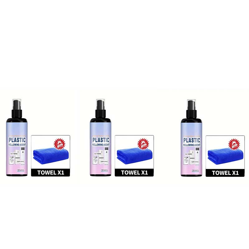 Multi-Purpose Plastic Yellowing Remover Spray