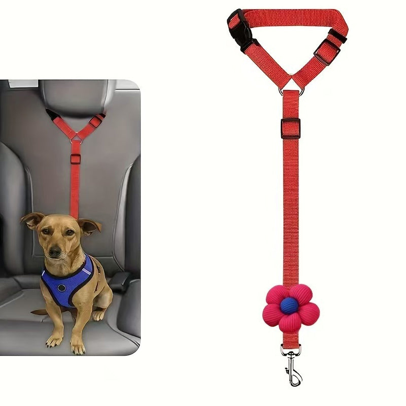 🔥New Hot Selling❤️‍🔥 2-in-1 Dog Car Seat Belt & Walking Leash