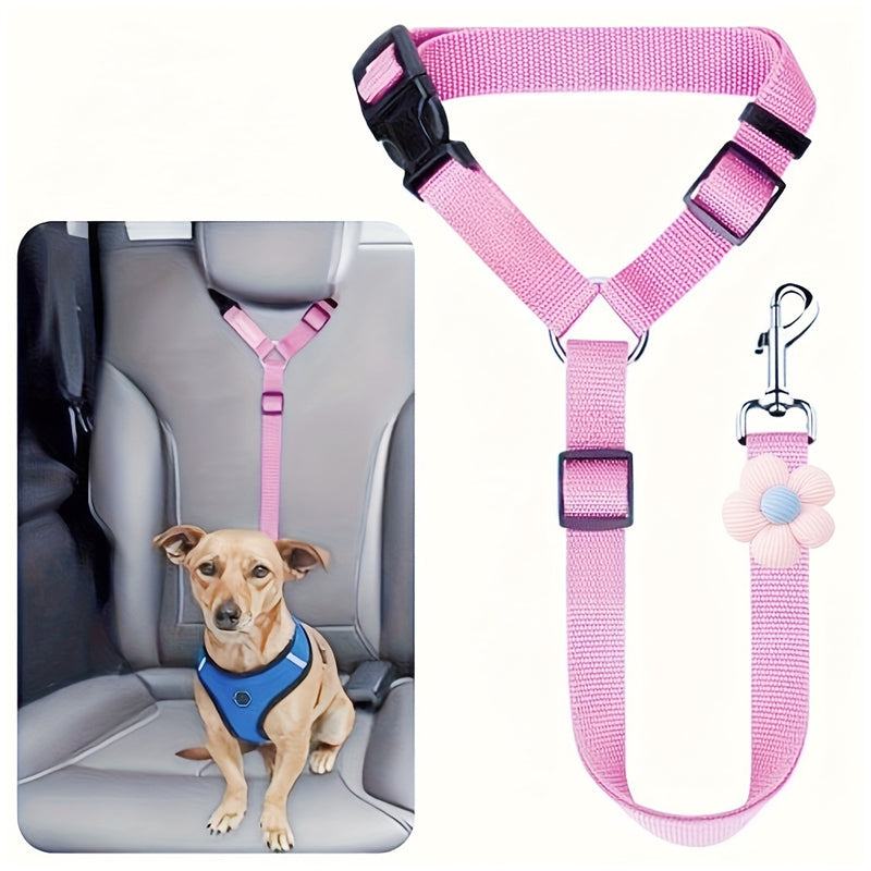 🔥New Hot Selling❤️‍🔥 2-in-1 Dog Car Seat Belt & Walking Leash