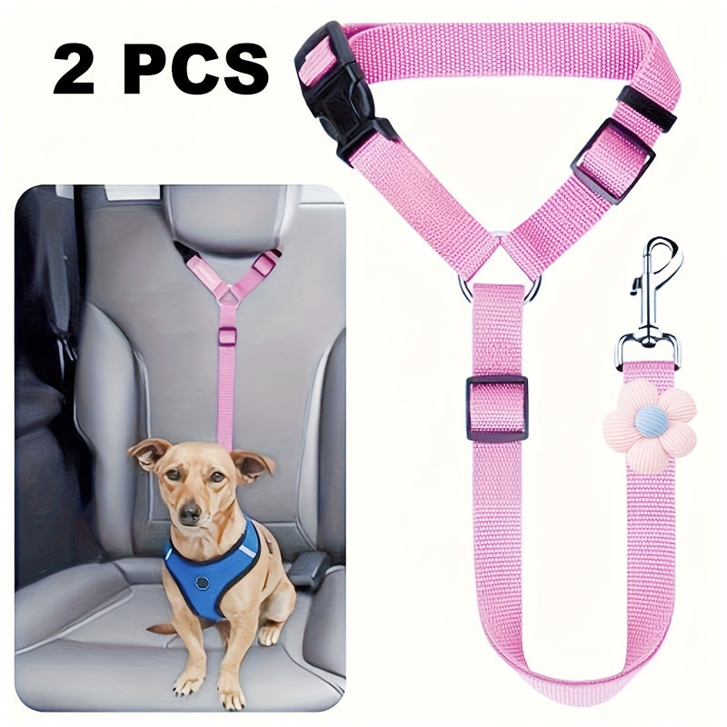 🔥New Hot Selling❤️‍🔥 2-in-1 Dog Car Seat Belt & Walking Leash