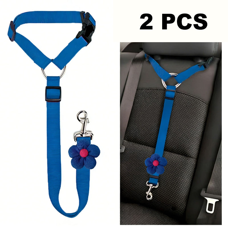 🔥New Hot Selling❤️‍🔥 2-in-1 Dog Car Seat Belt & Walking Leash