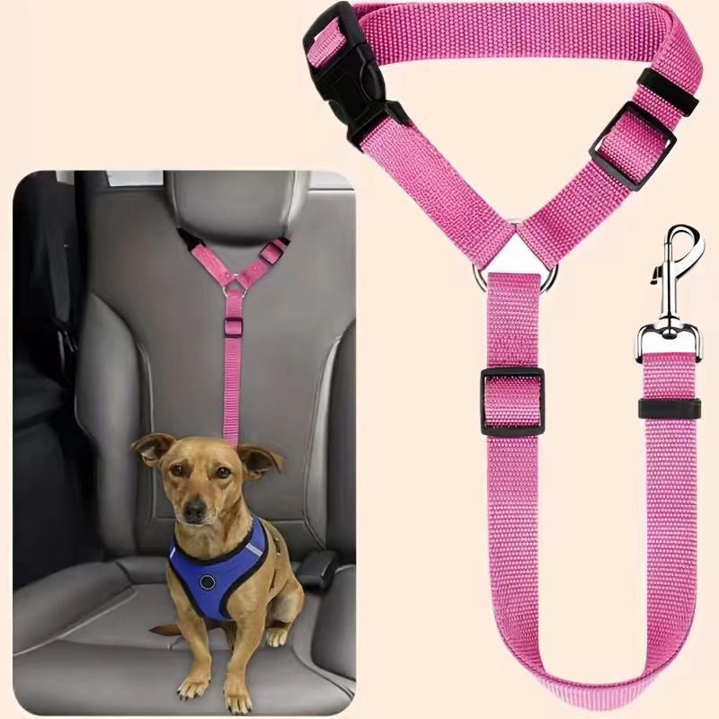 🔥New Hot Selling❤️‍🔥 2-in-1 Dog Car Seat Belt & Walking Leash