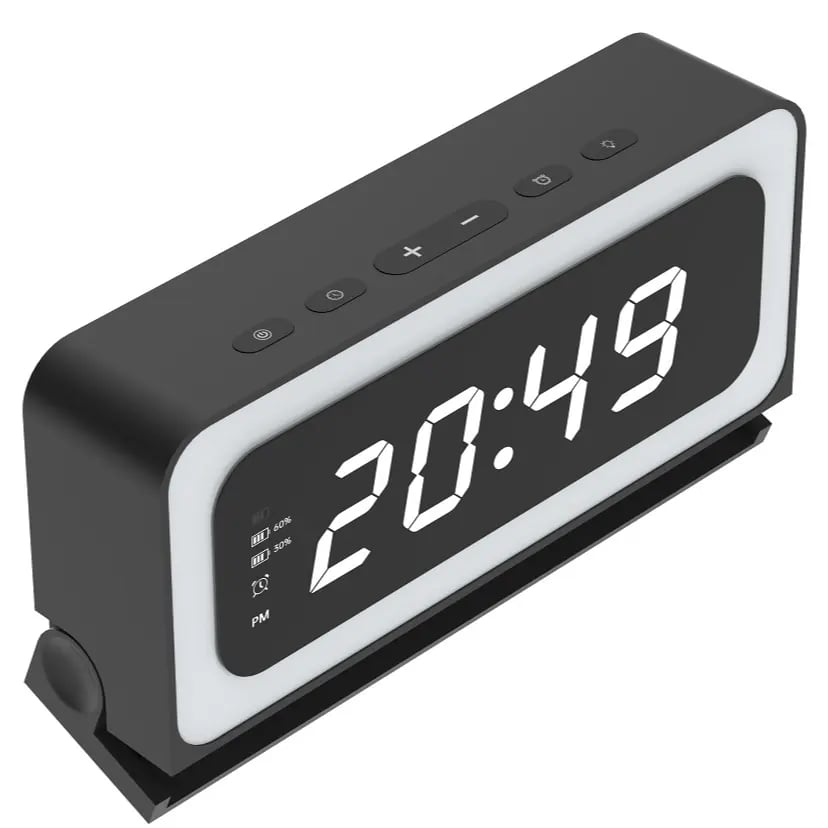 🔥Smart Digital Clock Camera with Dual Band WiFi (5GHz & 2.4GHz) | Home Security & Real-Time Monitoring System