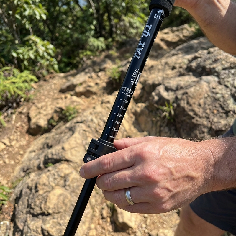 ⛰️ Last Day Special Price £13.99 ! ✨ Adjustable Aluminum Alloy Trekking Pole – Durable, Shock-Absorbing, Lightweight 🌲