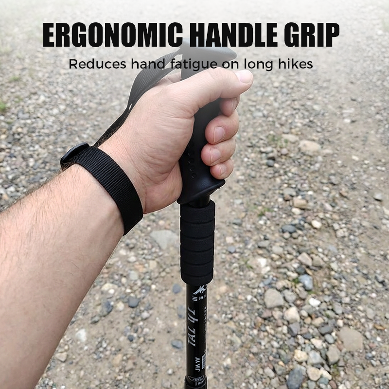 ⛰️ Last Day Special Price £13.99 ! ✨ Adjustable Aluminum Alloy Trekking Pole – Durable, Shock-Absorbing, Lightweight 🌲