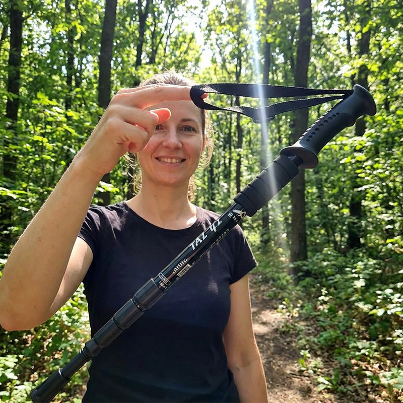 ⛰️ Last Day Special Price £13.99 ! ✨ Adjustable Aluminum Alloy Trekking Pole – Durable, Shock-Absorbing, Lightweight 🌲
