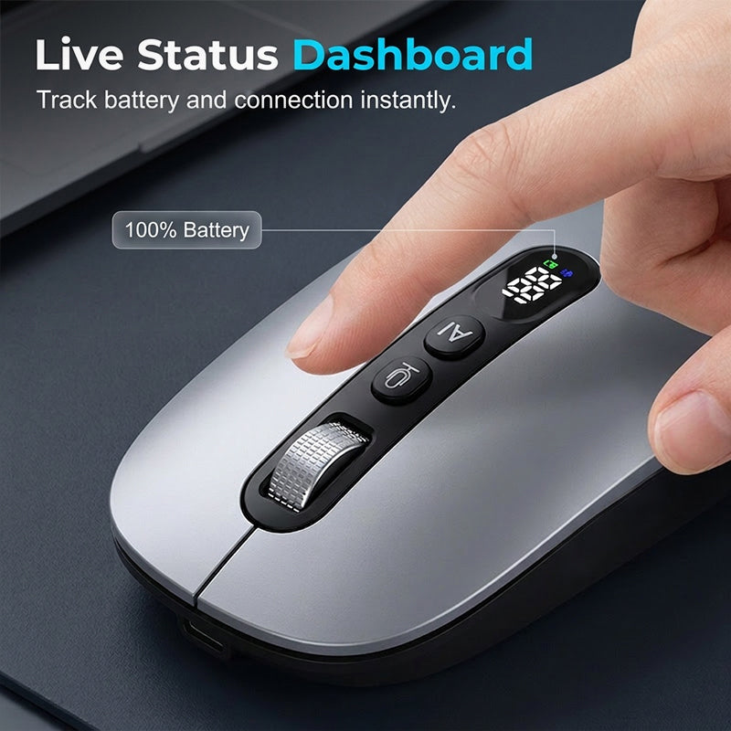 🎁2026 New Arrivals 40% OFF💥AI Smart Voice Wireless Mouse Real-Time Translation, Silent Click  Boosts Productivity For Work & Study! ⚡🖱️💬