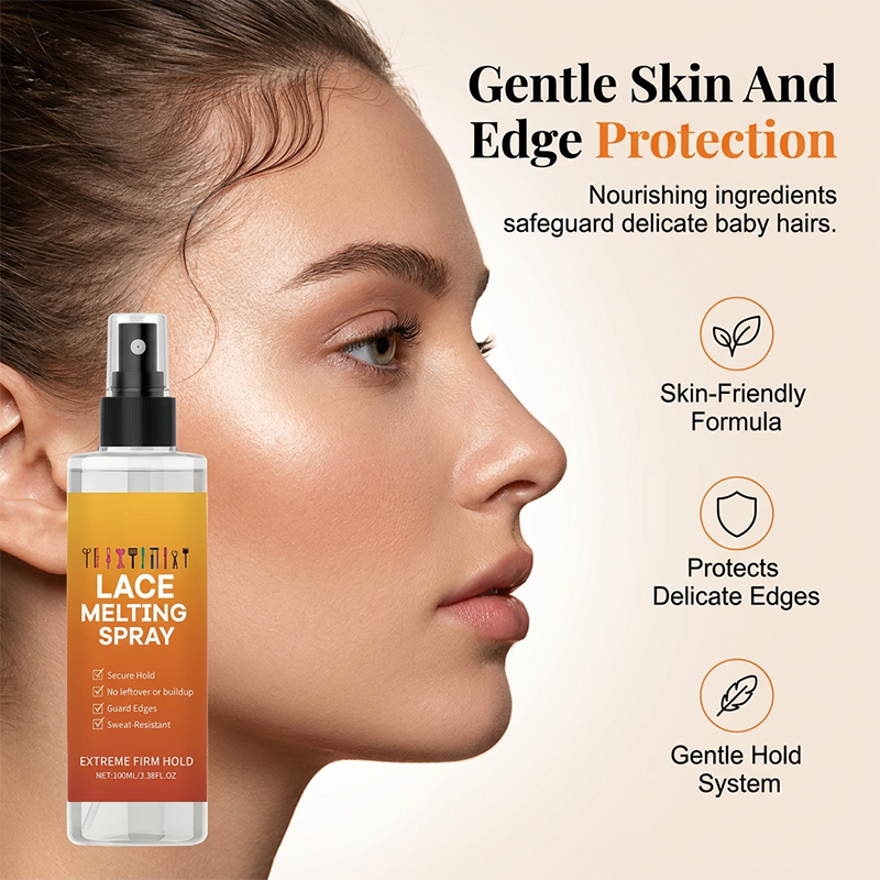 🥳2026 HOT SALE🥳💞50K+ SOLD!🧴🌿 50% OFF! Lace Wig Melting Spray – Moisturising formula, stops itching. Strong hold, easy wash out. Perfect melt every time! 💇‍♀️✨