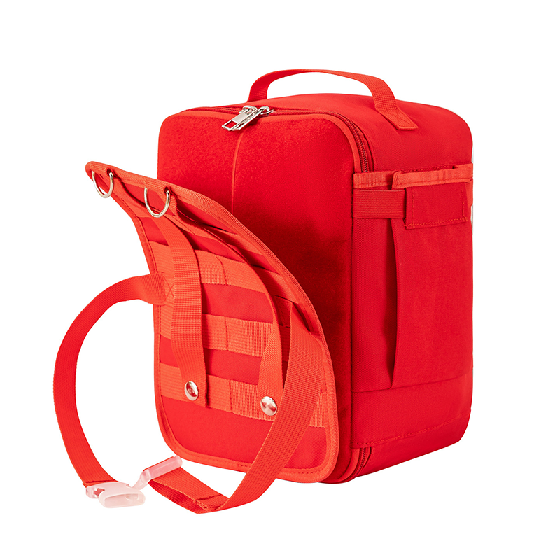 🧰 Emergency Medical Organizer Bag Durable Oxford Fabric Modular Fold-Out Layout ⚡ Tactical Straps Rapid Rip-Away Access