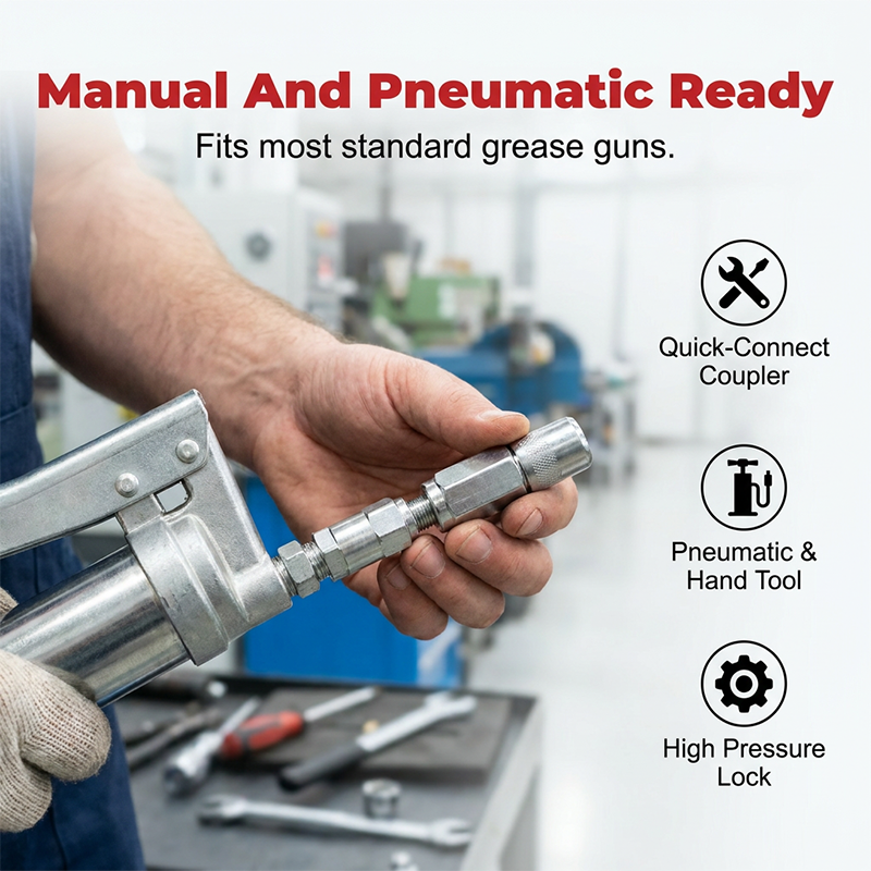 Universal Grease Gun Nozzle Replacement