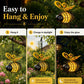 🐝 50% OFF NOW! ☀️ Solar-Powered Hanging Car Light – Charming Bee Design with Heart-Shaped Wings – Perfect for the Garden & Car 🌸