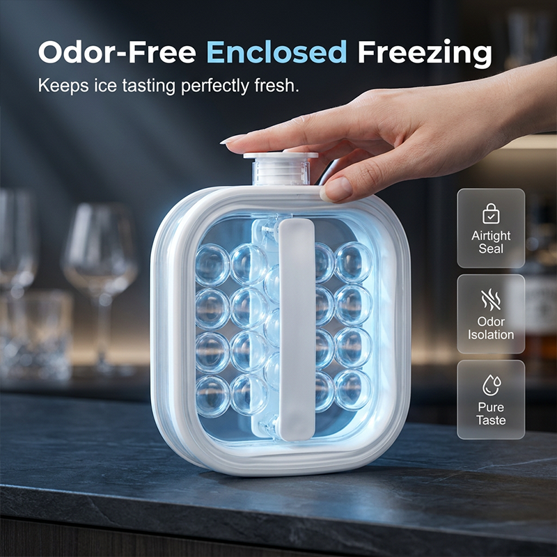 ⏰🔥LIMITED TIME 50% OFF!🔥Portable Silicone Ice Ball Maker Kettle