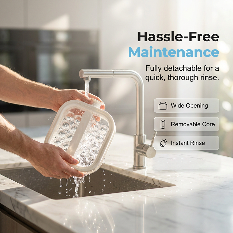 ⏰🔥LIMITED TIME 50% OFF!🔥Portable Silicone Ice Ball Maker Kettle