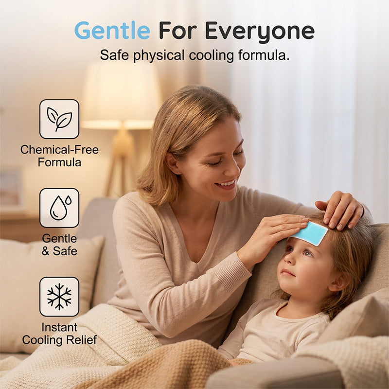 ❄️Gentle Skin-Friendly Instant Cooling Relief Patches